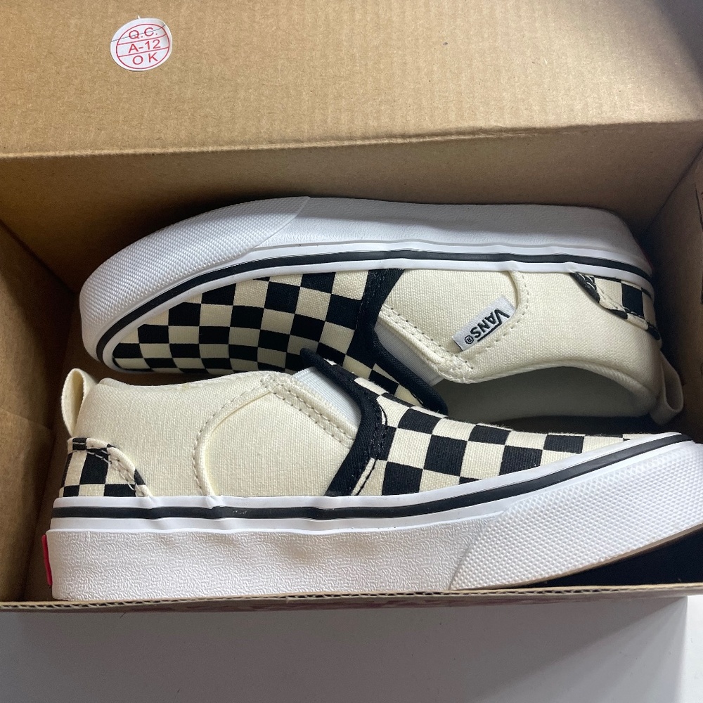 Vans Checkerboard Slip on Shoe
